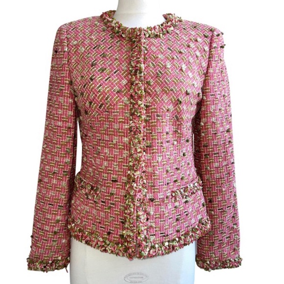 Rena Lange Tweed Blazer size 8